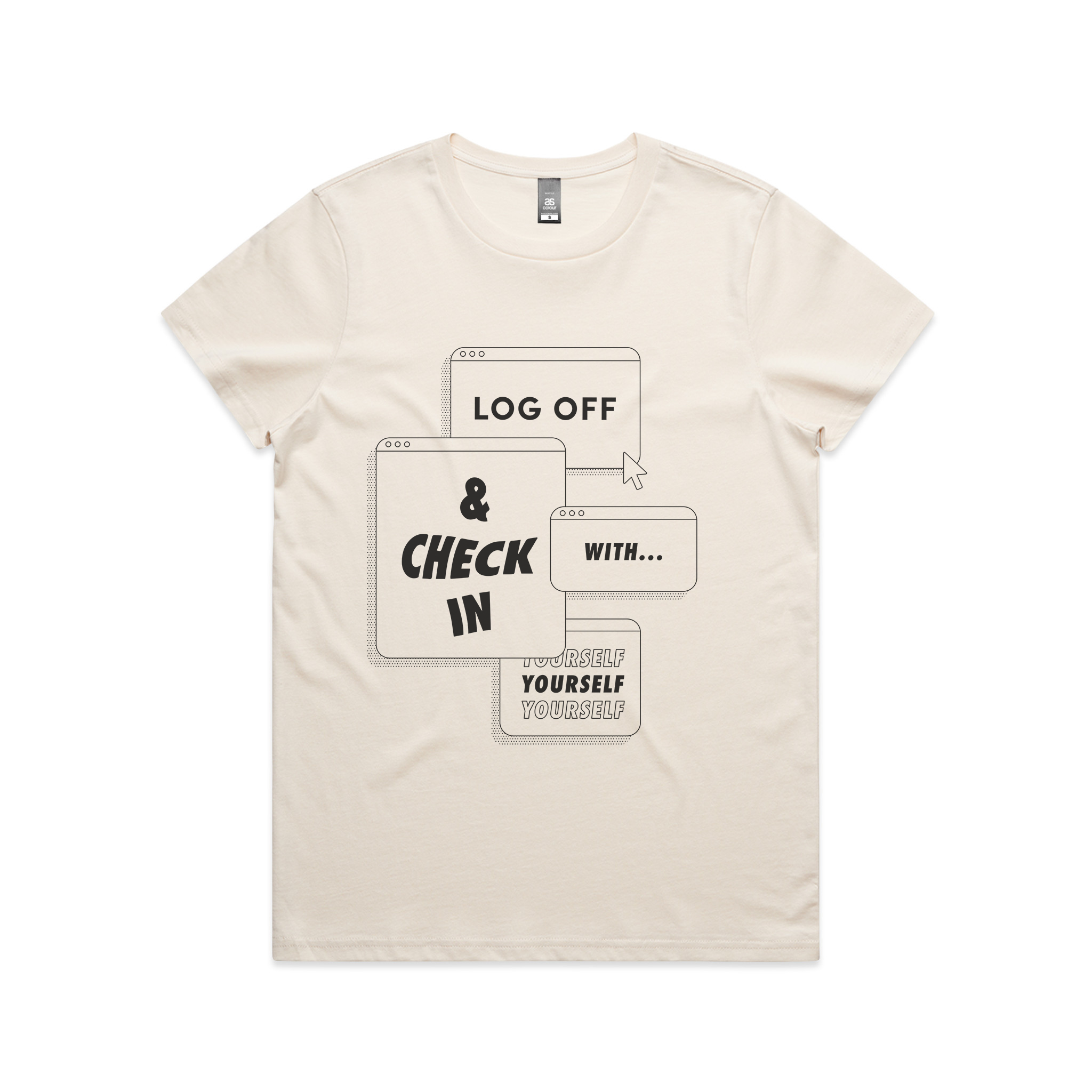 Log Off Tee