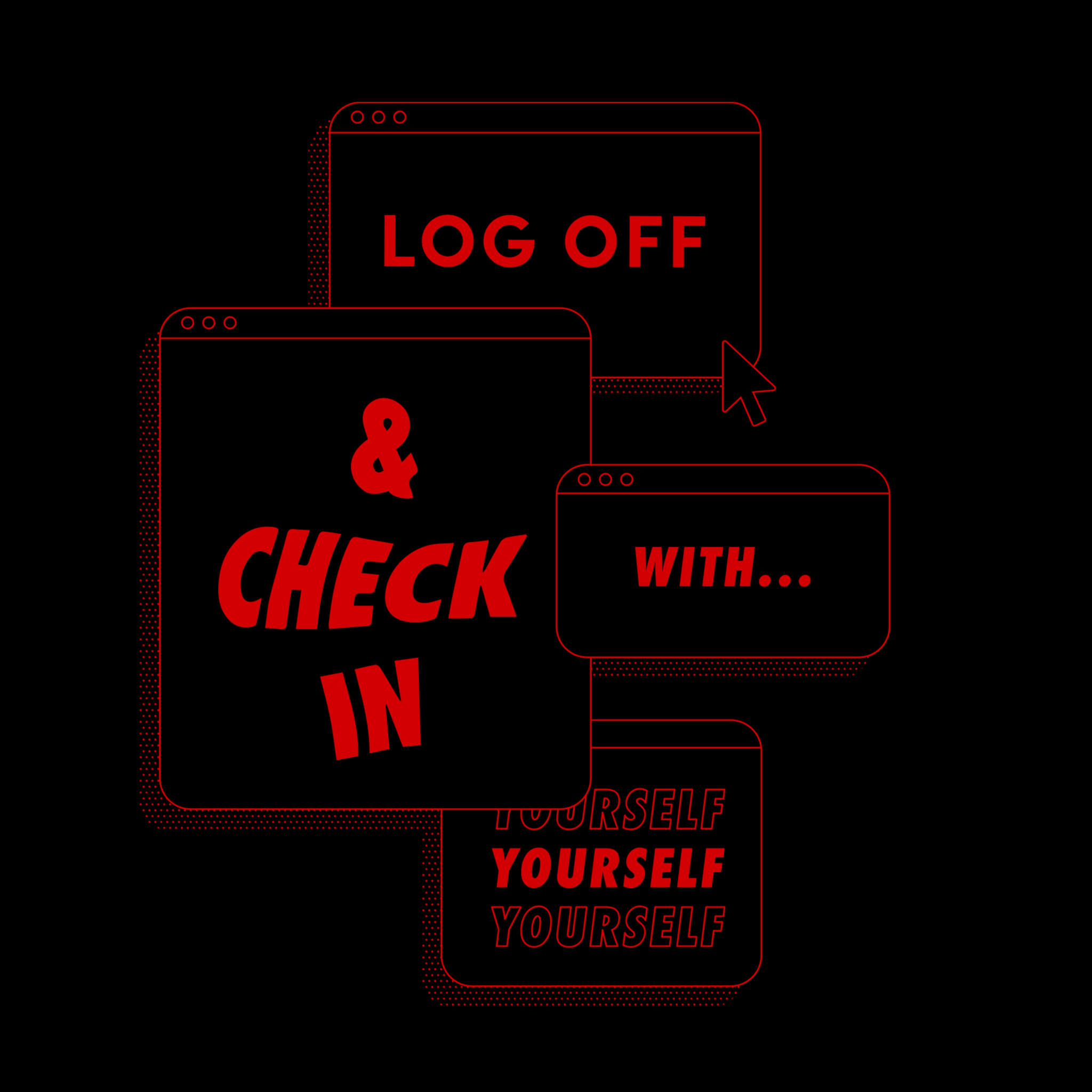 Log Off Tee