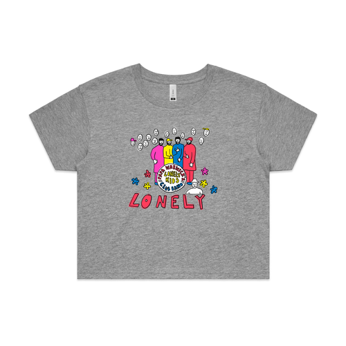 Lonely Kids Club Band Tee by Lonely Kids Club. All clothing from our T-shirts to our shorts and hoodies are ethically made, and printed packed and shipped from Sydney.