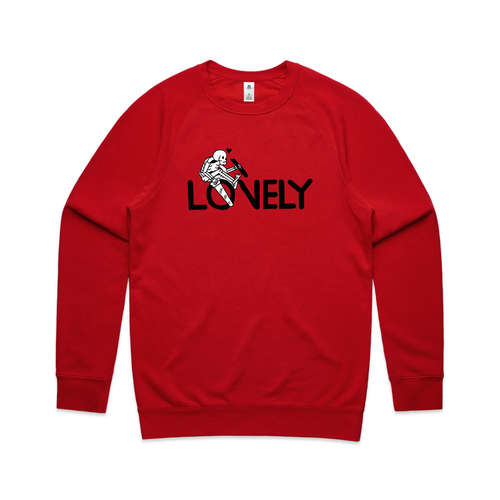 Lovely Jumper by Lonely Kids Club. All clothing from our T-shirts to our shorts and hoodies are ethically made, and printed packed and shipped from Sydney.