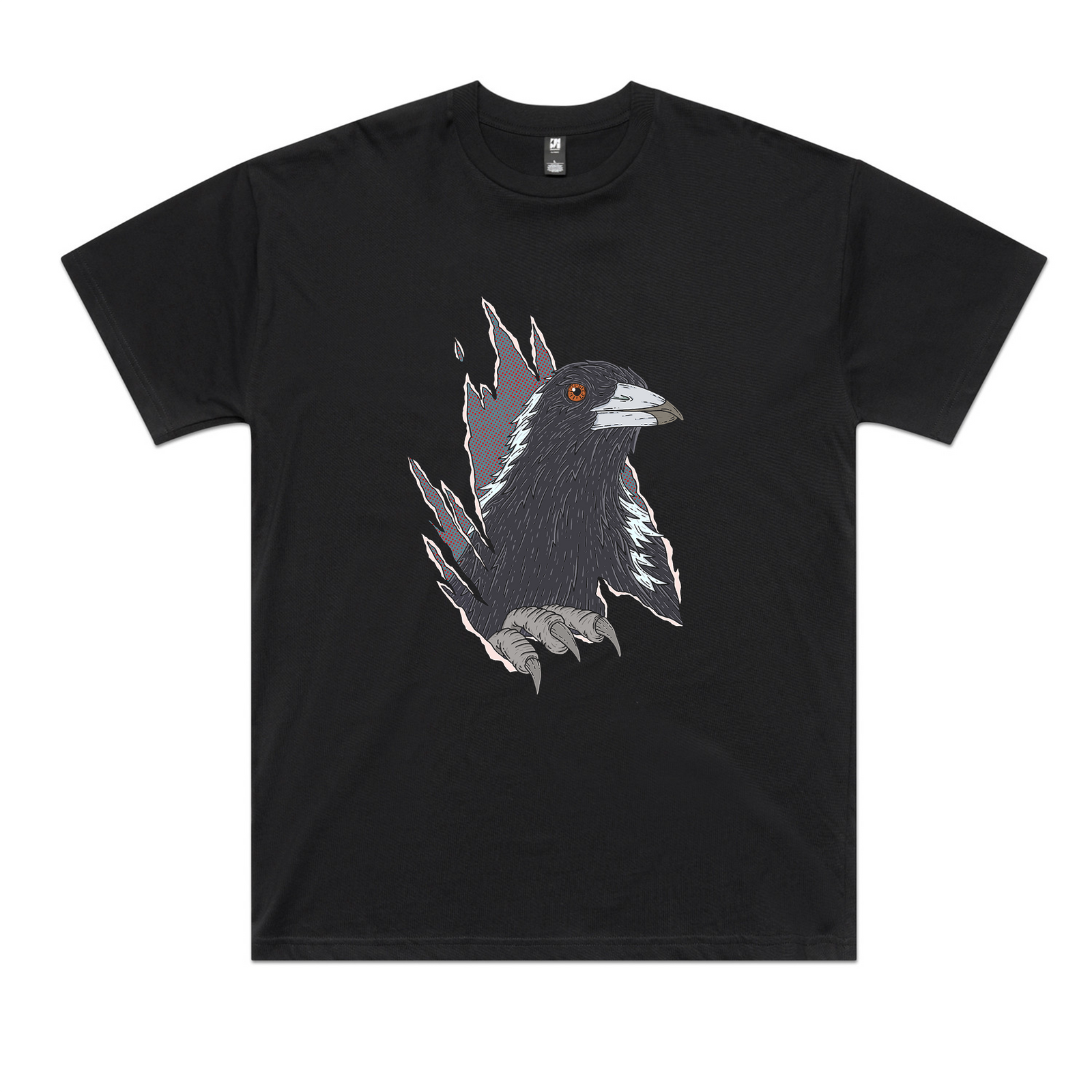 Magpie Attack Oversized Tee