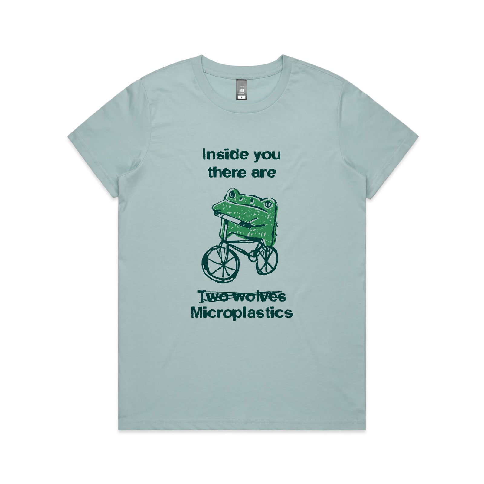 Inside Microplastics Tee