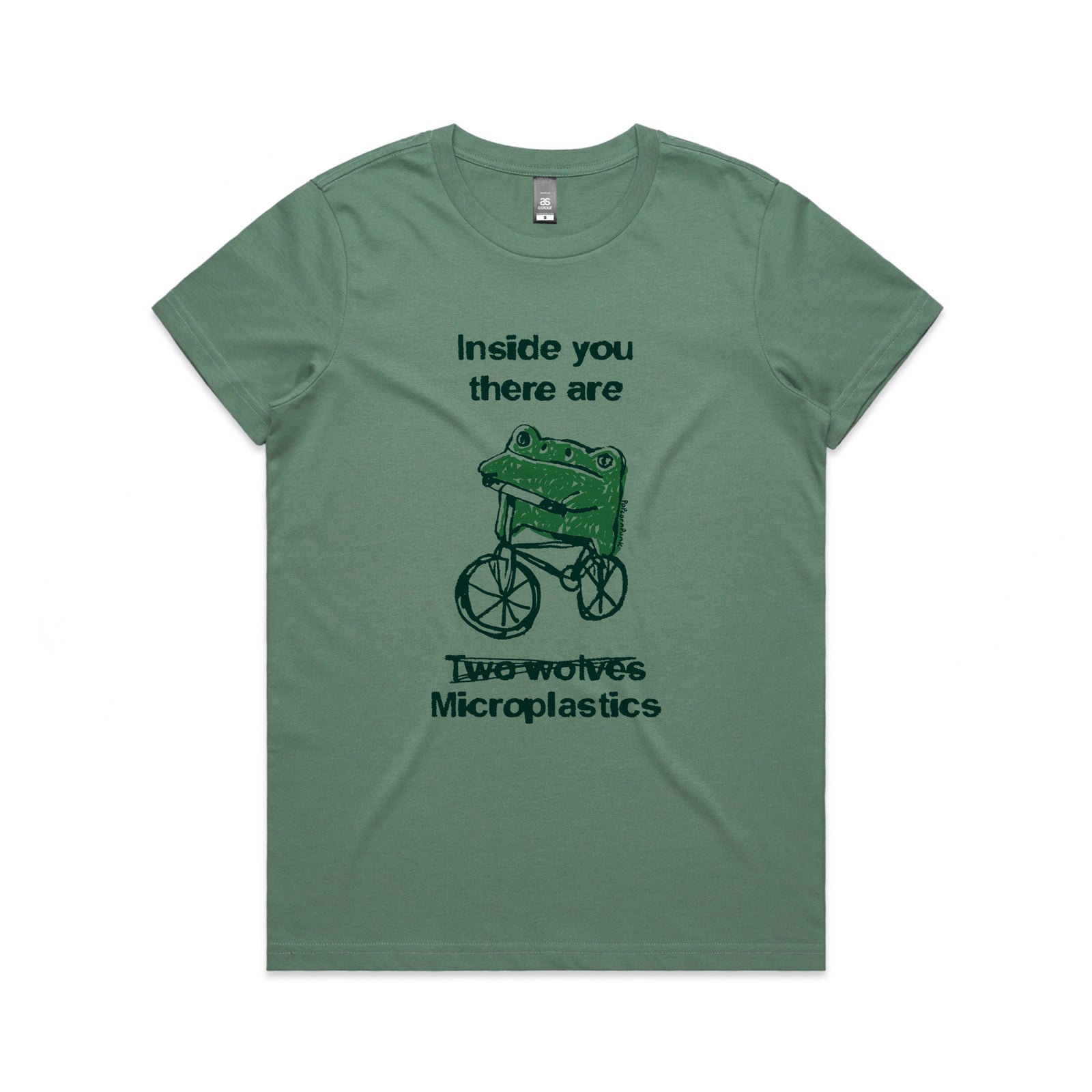 Inside Microplastics Tee