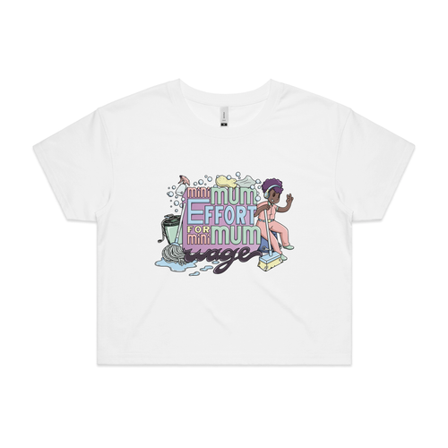 Minimum Effort Tee by Lonely Kids Club. All clothing from our T-shirts to our shorts and hoodies are ethically made, and printed packed and shipped from Sydney.