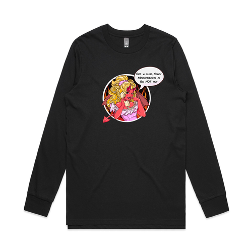 Misgendering Is Not Hot Tee by Lonely Kids Club. All clothing from our T-shirts to our shorts and hoodies are ethically made, and printed packed and shipped from Sydney.