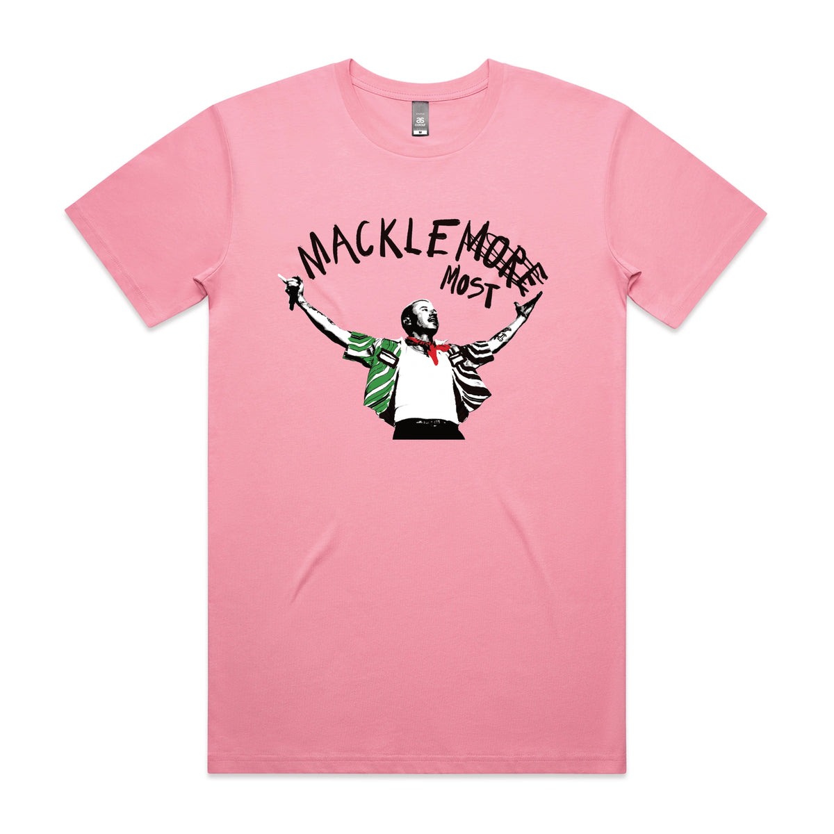 Bubblegum unisex t-shirt with Macklemost graphic by Lonely Kids Club