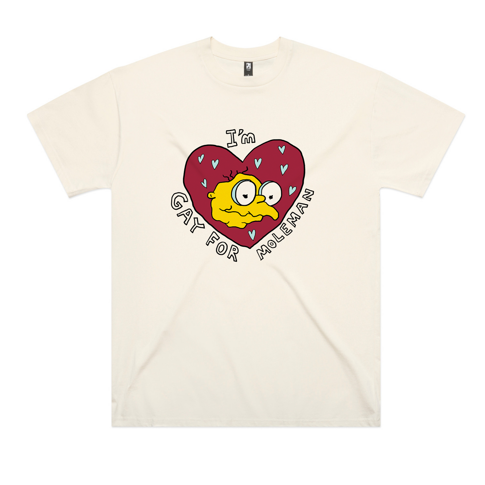 Gay For Moleman Oversized Tee