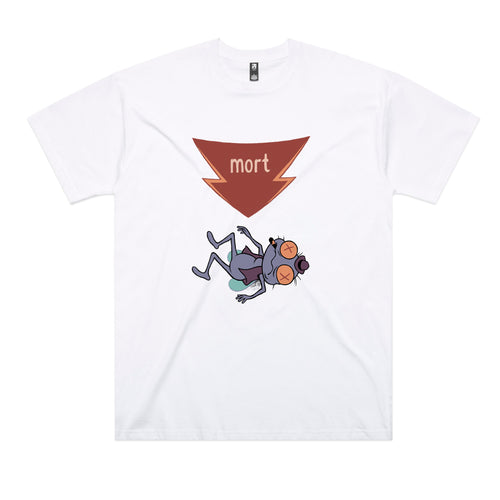Mort Tee by Lonely Kids Club. All clothing from our T-shirts to our shorts and hoodies are ethically made, and printed packed and shipped from Sydney.