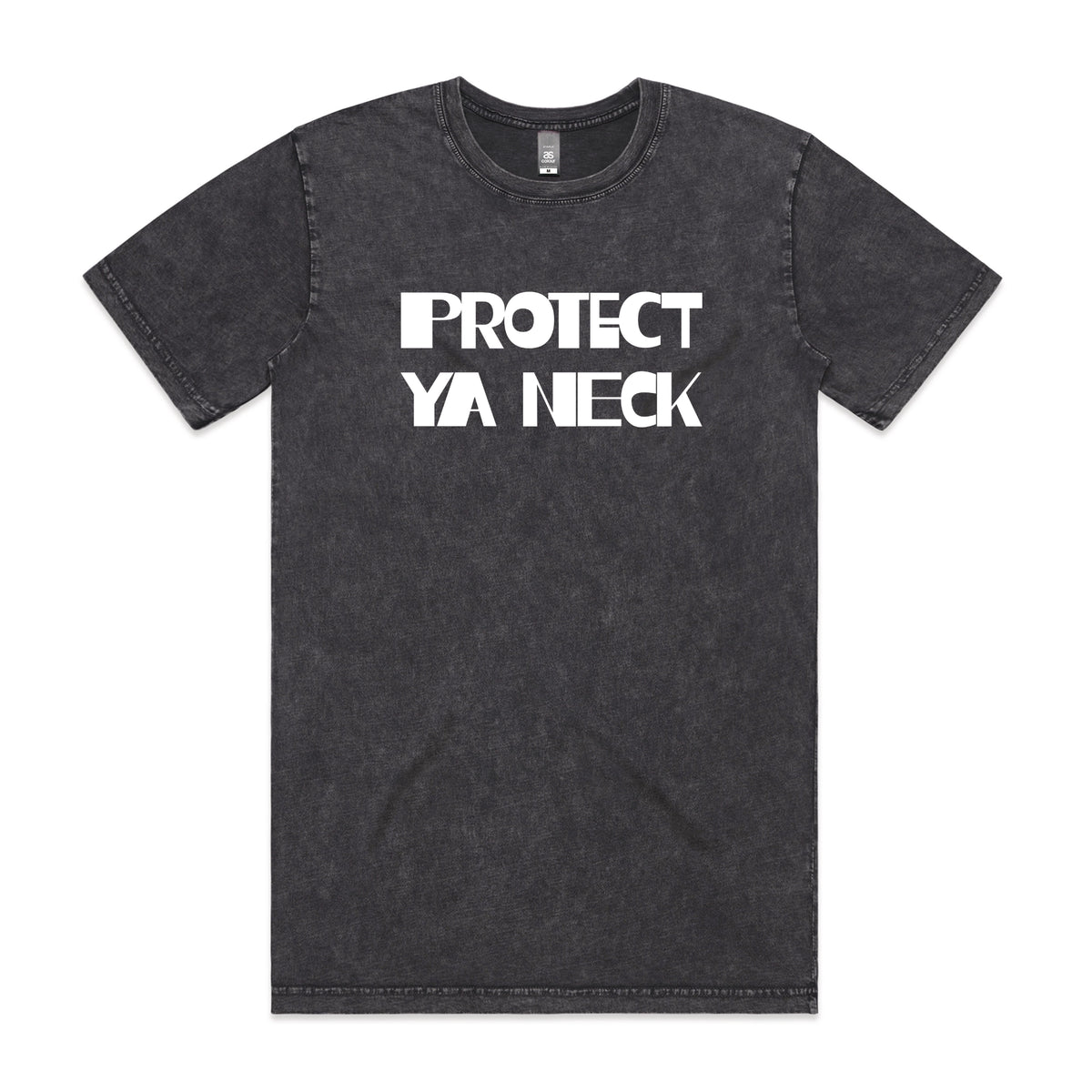 Acid Wash unisex t-shirt with Protect Ya Neck graphic by Lonely Kids Club