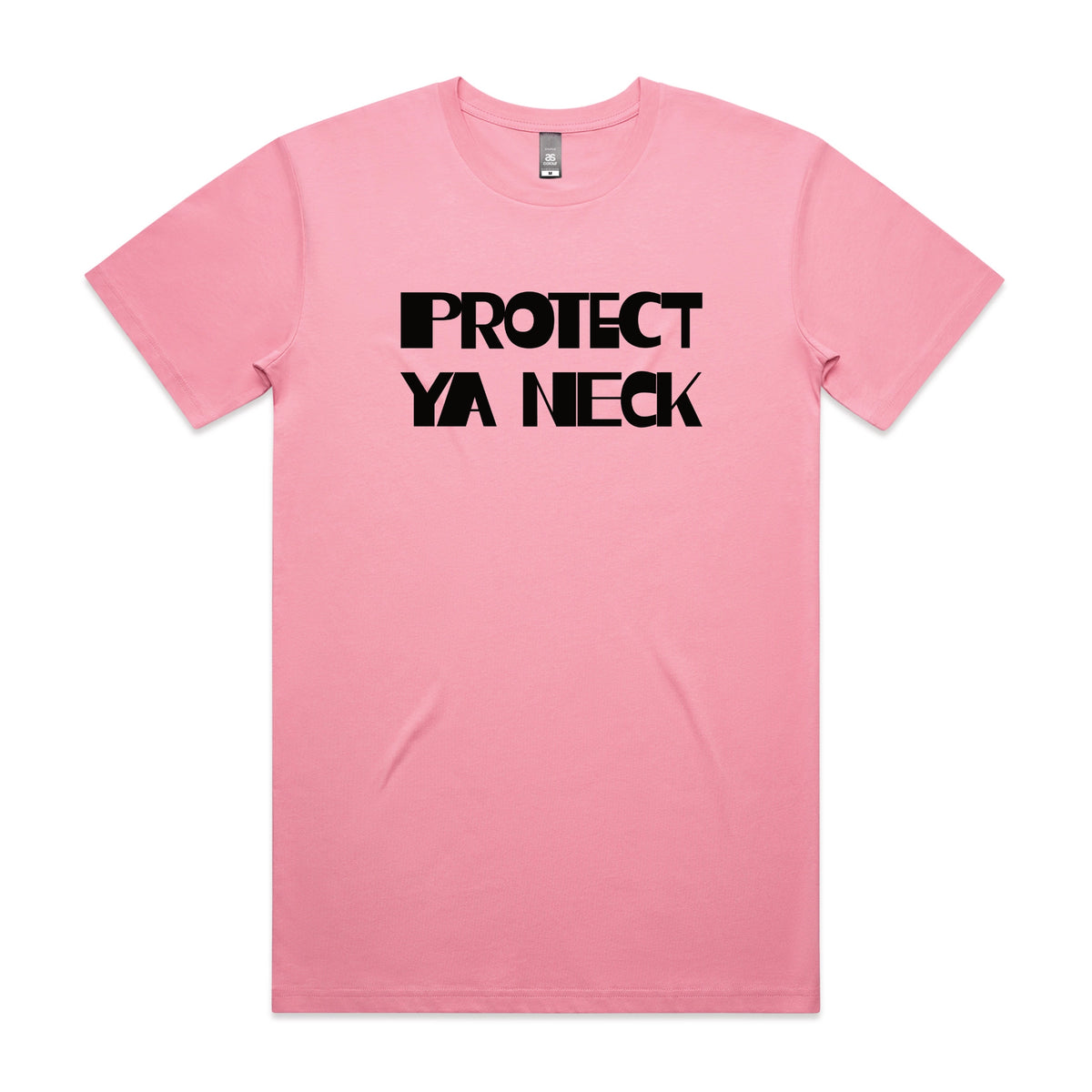 Bubblegum unisex t-shirt with Protect Ya Neck graphic by Lonely Kids Club