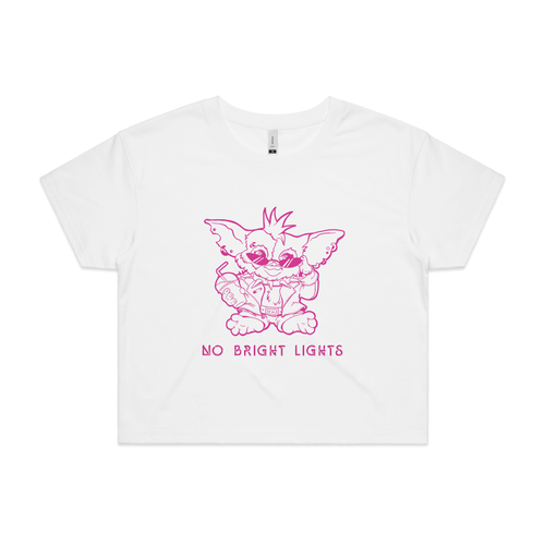 No Bright Lights Tee by Lonely Kids Club. All clothing from our T-shirts to our shorts and hoodies are ethically made, and printed packed and shipped from Sydney.