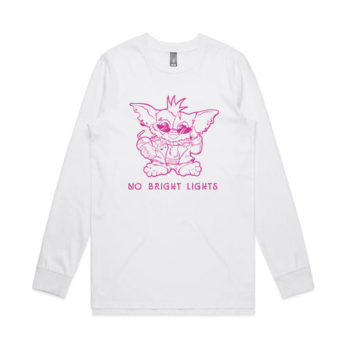 No Bright Lights Tee by Lonely Kids Club. All clothing from our T-shirts to our shorts and hoodies are ethically made, and printed packed and shipped from Sydney.