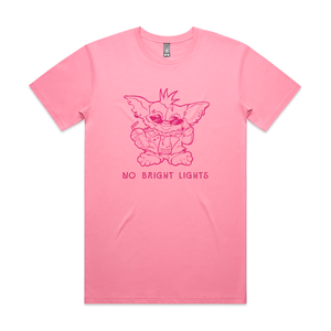 No Bright Lights Tee by Lonely Kids Club. All clothing from our T-shirts to our shorts and hoodies are ethically made, and printed packed and shipped from Sydney.