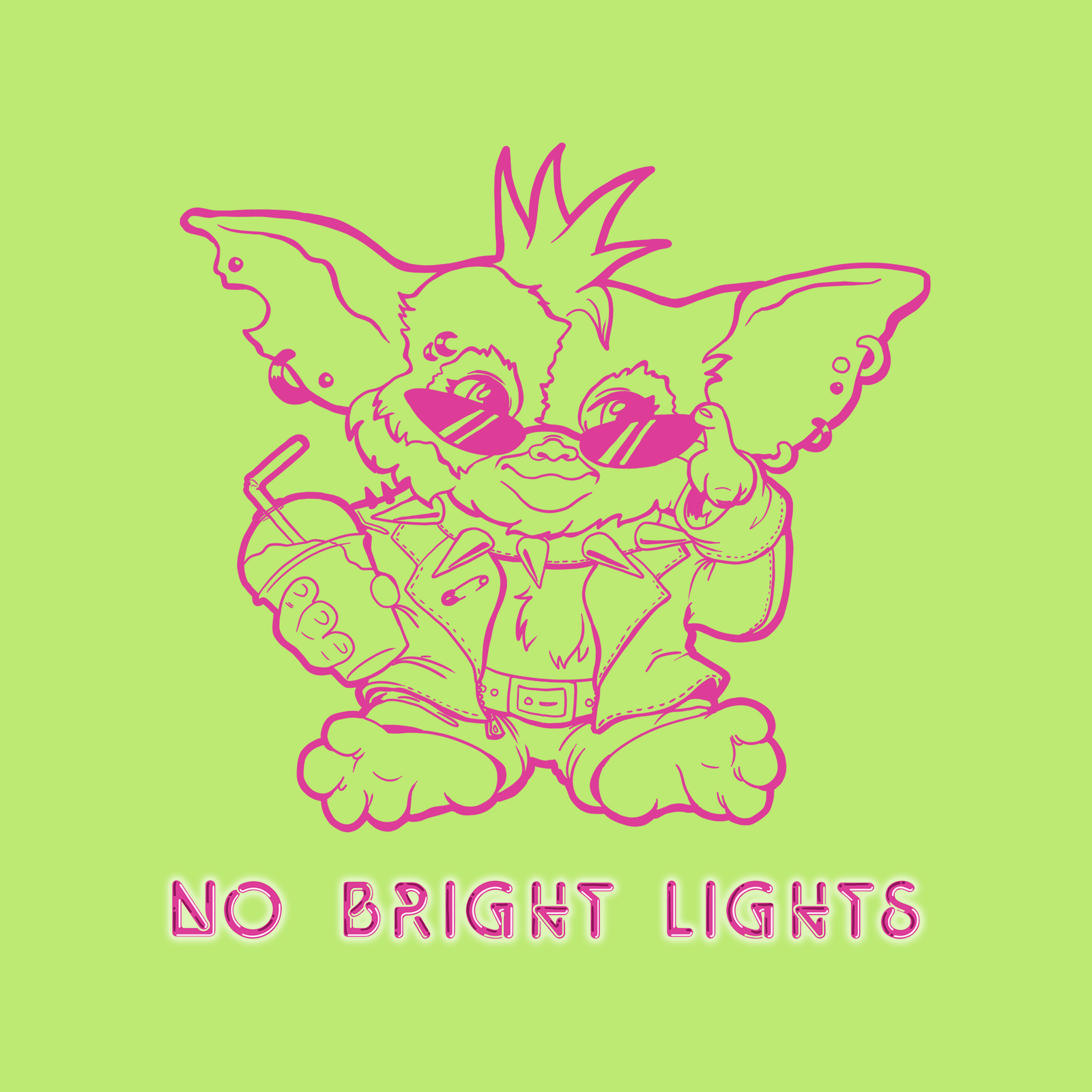 No Bright Lights Tee