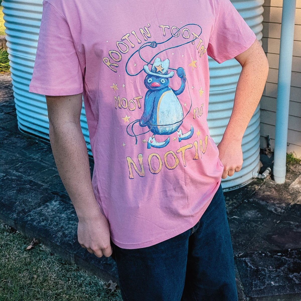 Rootin' Tootin' Nootin' t-shirt by Lonely Kids Club