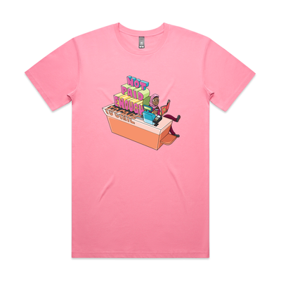 Not Paid Enough Tee by Lonely Kids Club. All clothing from our T-shirts to our shorts and hoodies are ethically made, and printed packed and shipped from Sydney.