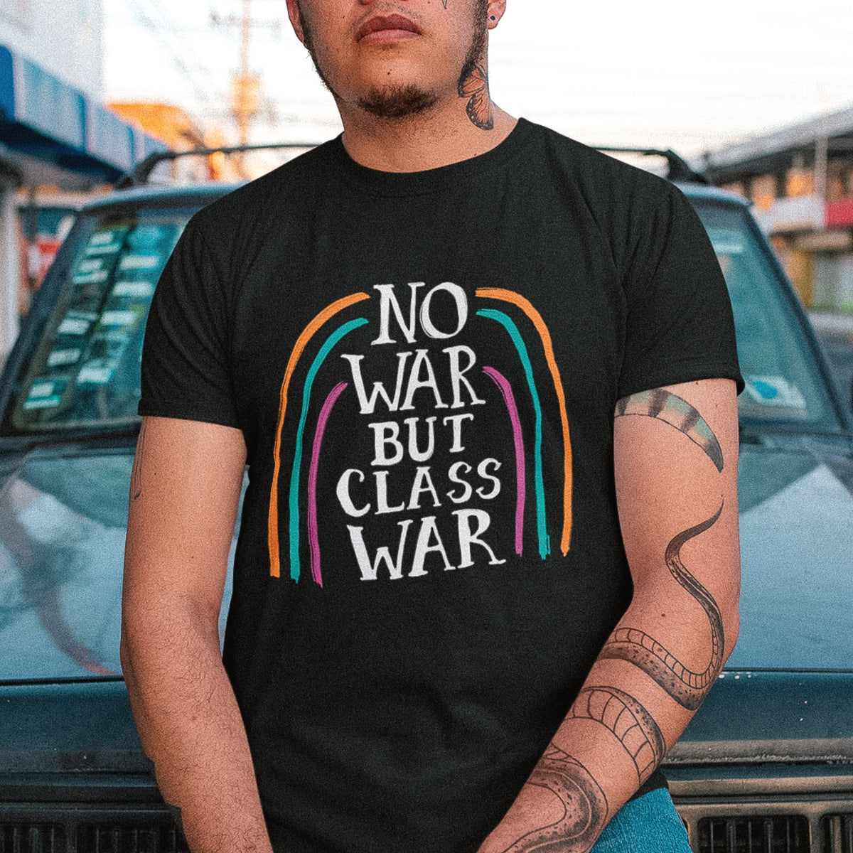 No War But Class War Tee | Lonely Kids Club Australia