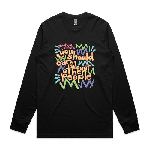 Unpopular Opinion Tee by Lonely Kids Club. All clothing from our T-shirts to our shorts and hoodies are ethically made, and printed packed and shipped from Sydney.