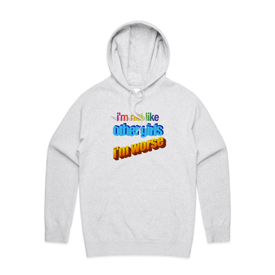 Other Girls Hoodie by Lonely Kids Club. All clothing from our T-shirts to our shorts and hoodies are ethically made, and printed packed and shipped from Sydney.