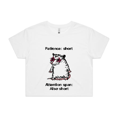 Patience Short Tee by Lonely Kids Club. All clothing from our T-shirts to our shorts and hoodies are ethically made, and printed packed and shipped from Sydney.