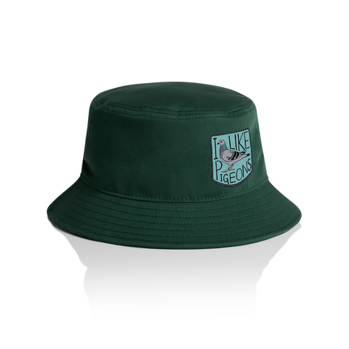 I Like Pigeons Bucket Hat by Lonely Kids Club. All clothing from our T-shirts to our shorts and hoodies are ethically made, and printed packed and shipped from Sydney.