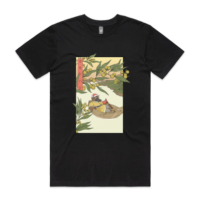 Boating Platypus Tee by Lonely Kids Club. All clothing from our T-shirts to our shorts and hoodies are ethically made, and printed packed and shipped from Sydney.