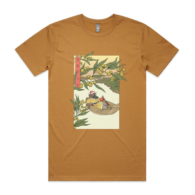 Boating Platypus Tee by Lonely Kids Club. All clothing from our T-shirts to our shorts and hoodies are ethically made, and printed packed and shipped from Sydney.