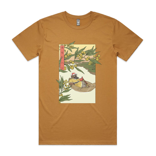 Boating Platypus Tee by Lonely Kids Club. All clothing from our T-shirts to our shorts and hoodies are ethically made, and printed packed and shipped from Sydney.