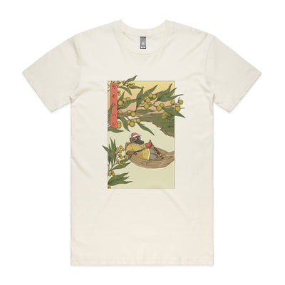 Boating Platypus Tee by Lonely Kids Club. All clothing from our T-shirts to our shorts and hoodies are ethically made, and printed packed and shipped from Sydney.