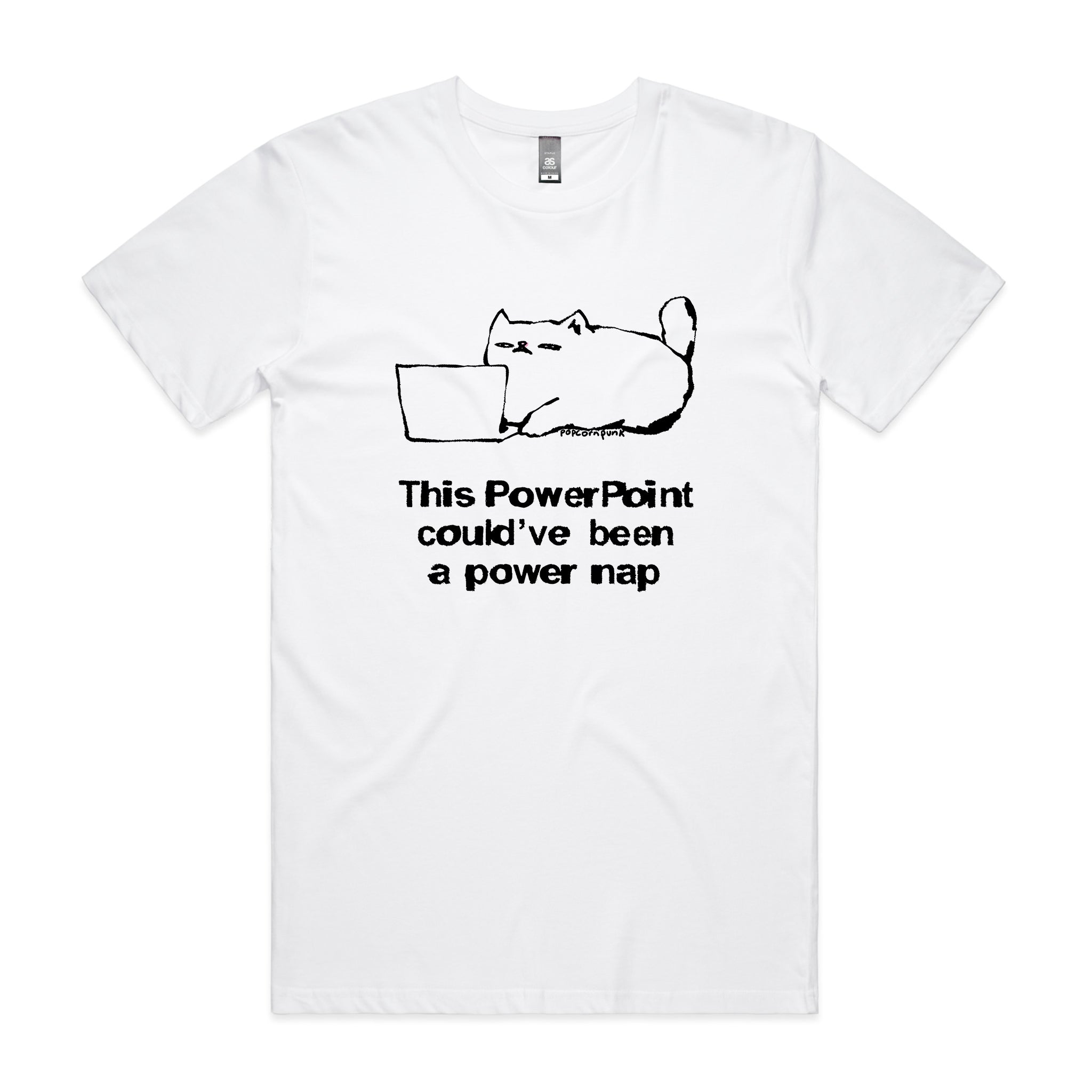 Powerpoint Power Nap Tee