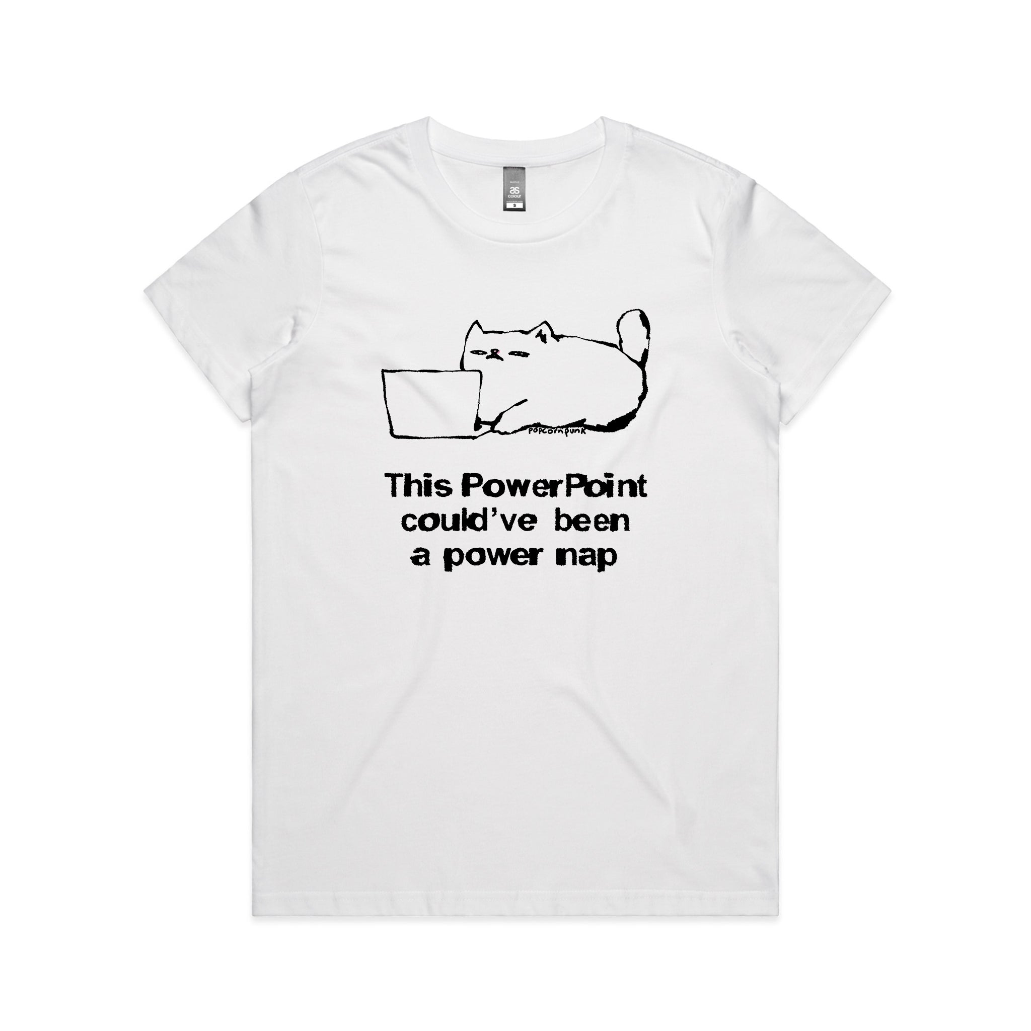 Powerpoint Power Nap Tee