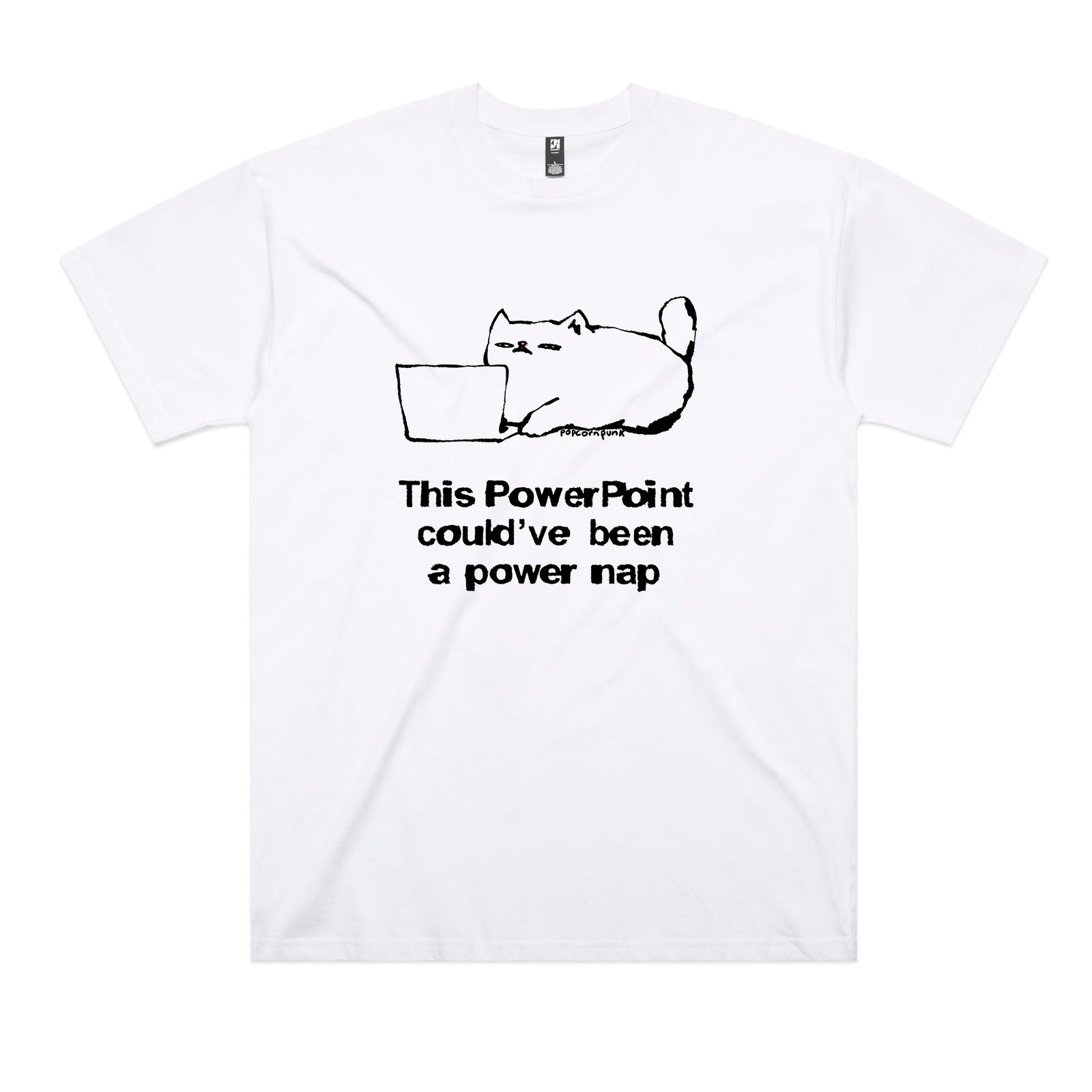 Powerpoint Power Nap Tee