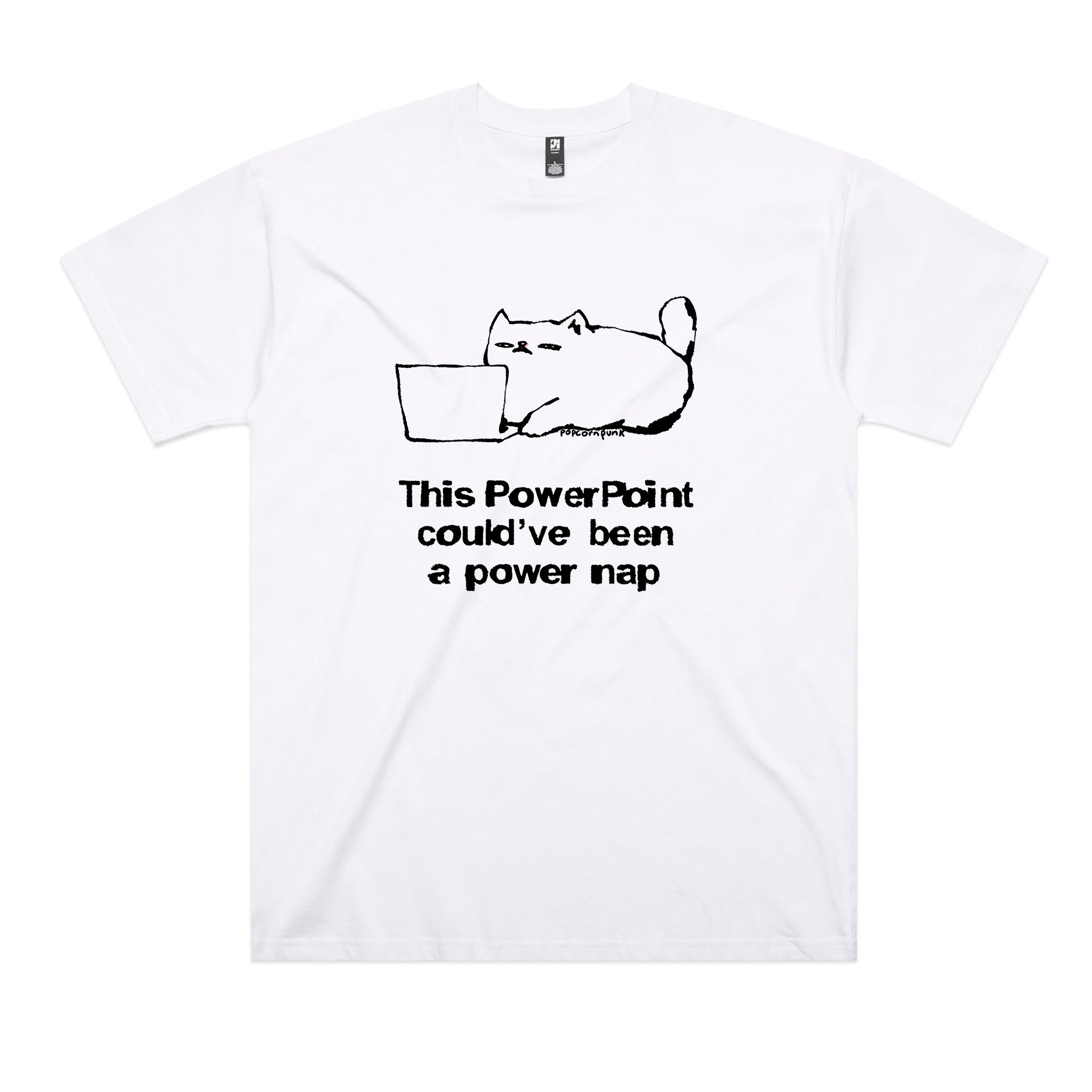 Powerpoint Power Nap Tee