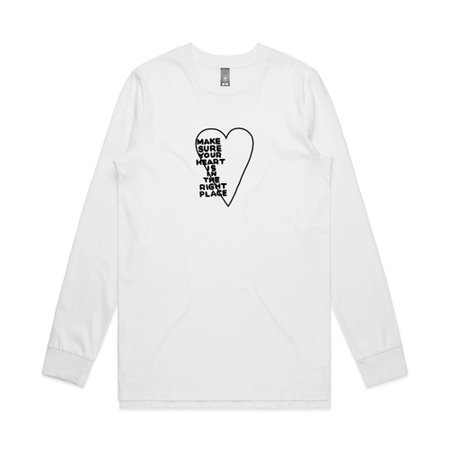 Right Place Tee by Lonely Kids Club. All clothing from our T-shirts to our shorts and hoodies are ethically made, and printed packed and shipped from Sydney.