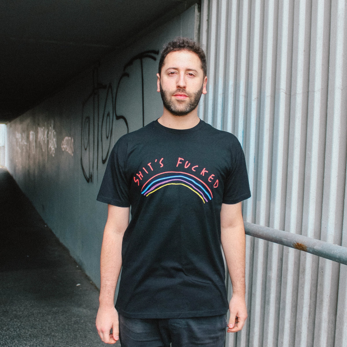 Shit's Fucked Tee | Lonely Kids Club Australia