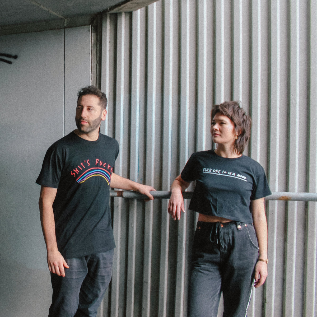 Shit's Fucked t-shirt by Lonely Kids Club