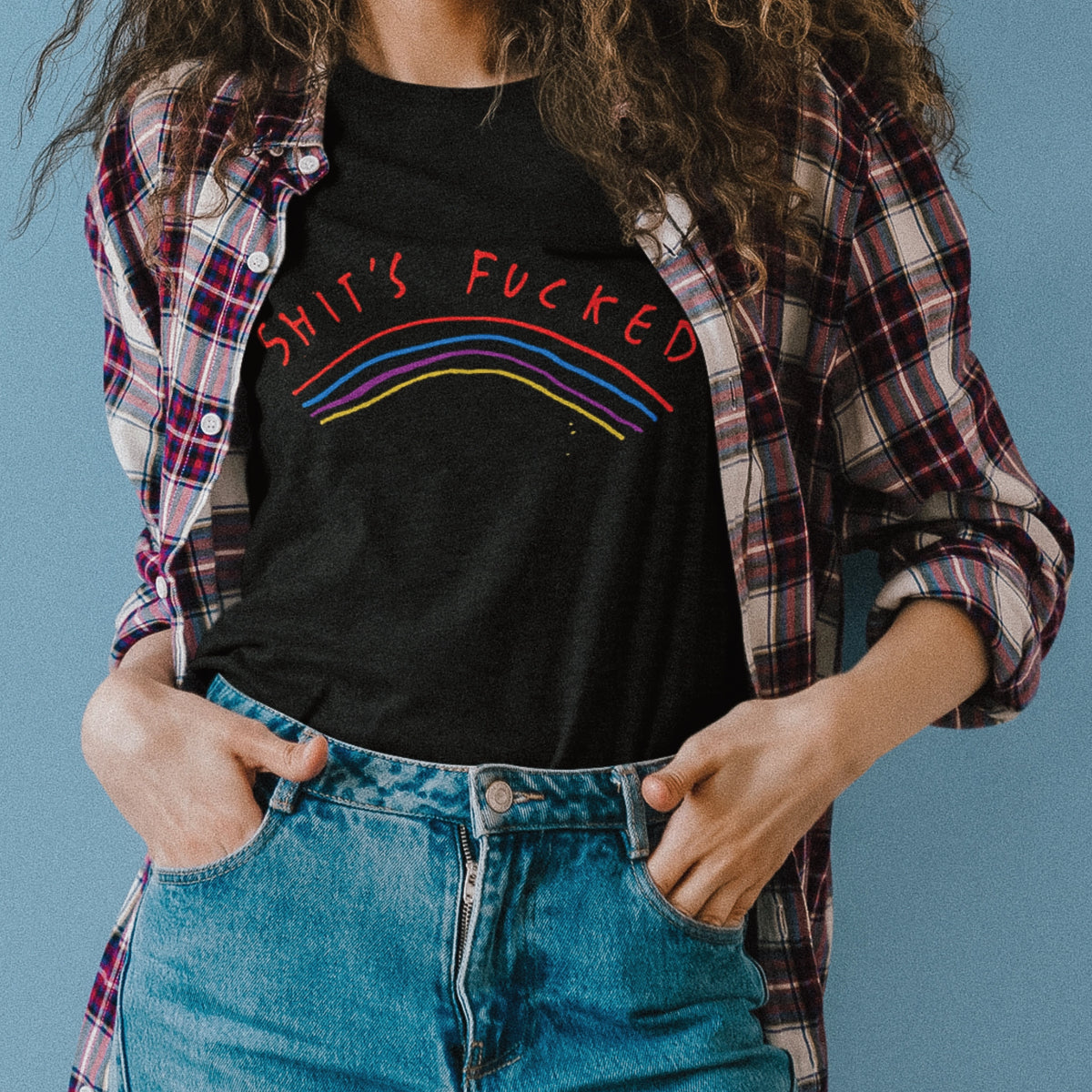 Shit's Fucked Tee | Lonely Kids Club Australia