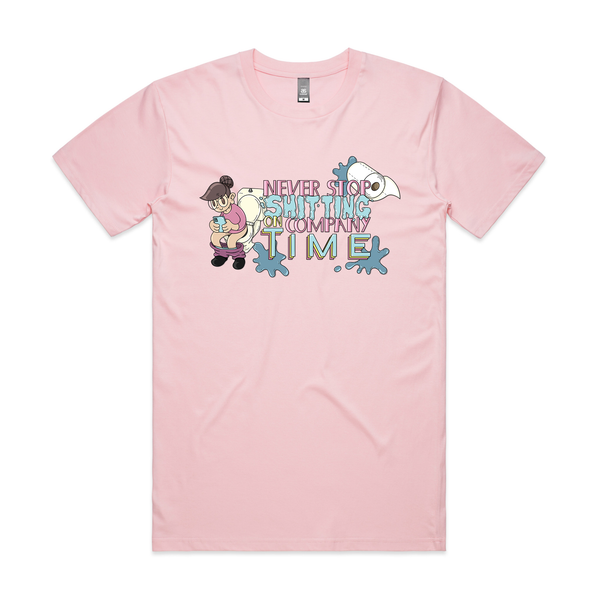 Shitting On Company Time Tee