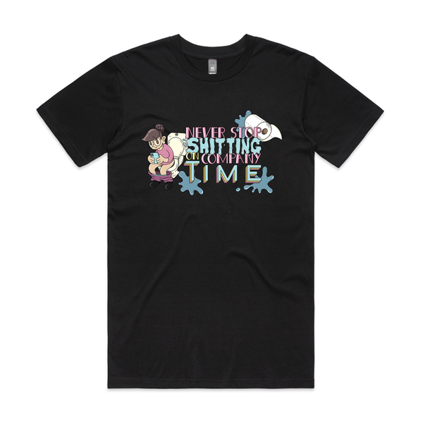 Shitting On Company Time Tee