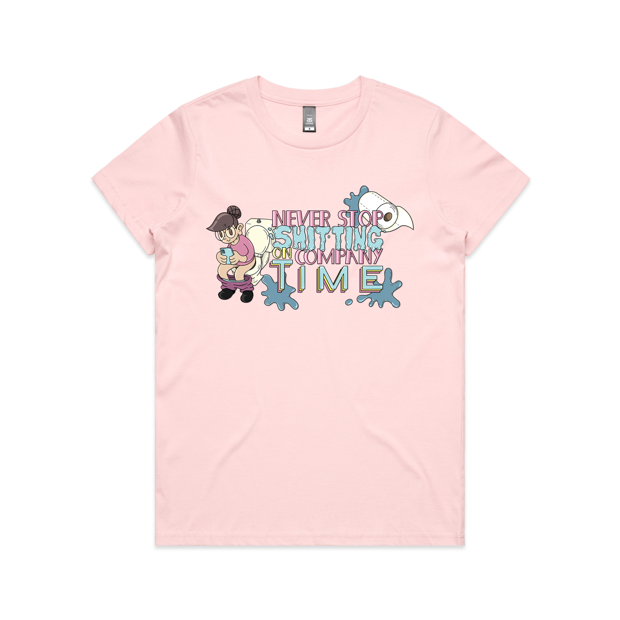 Shitting On Company Time Tee