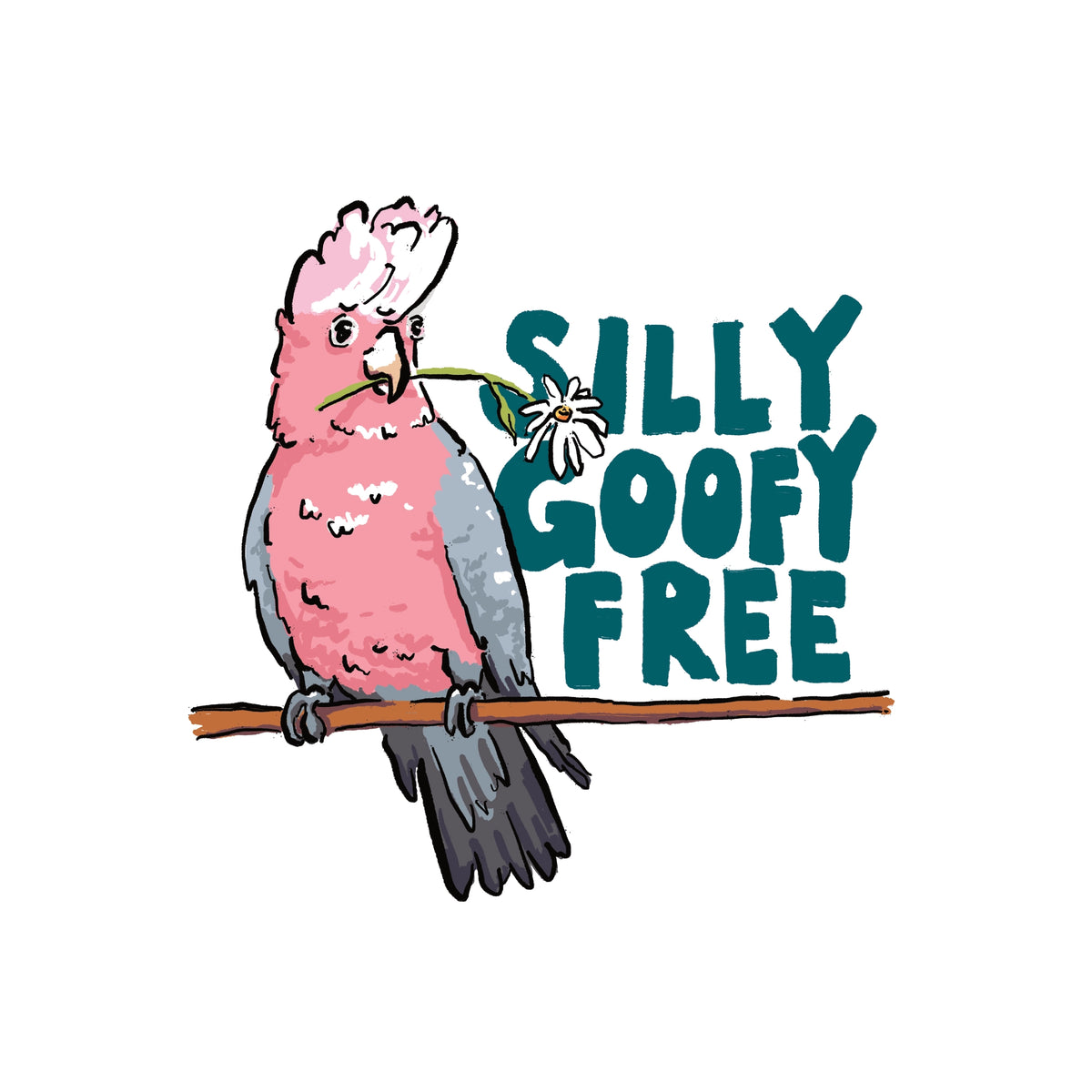 Silly Goofy Free t-shirt by Lonely Kids Club