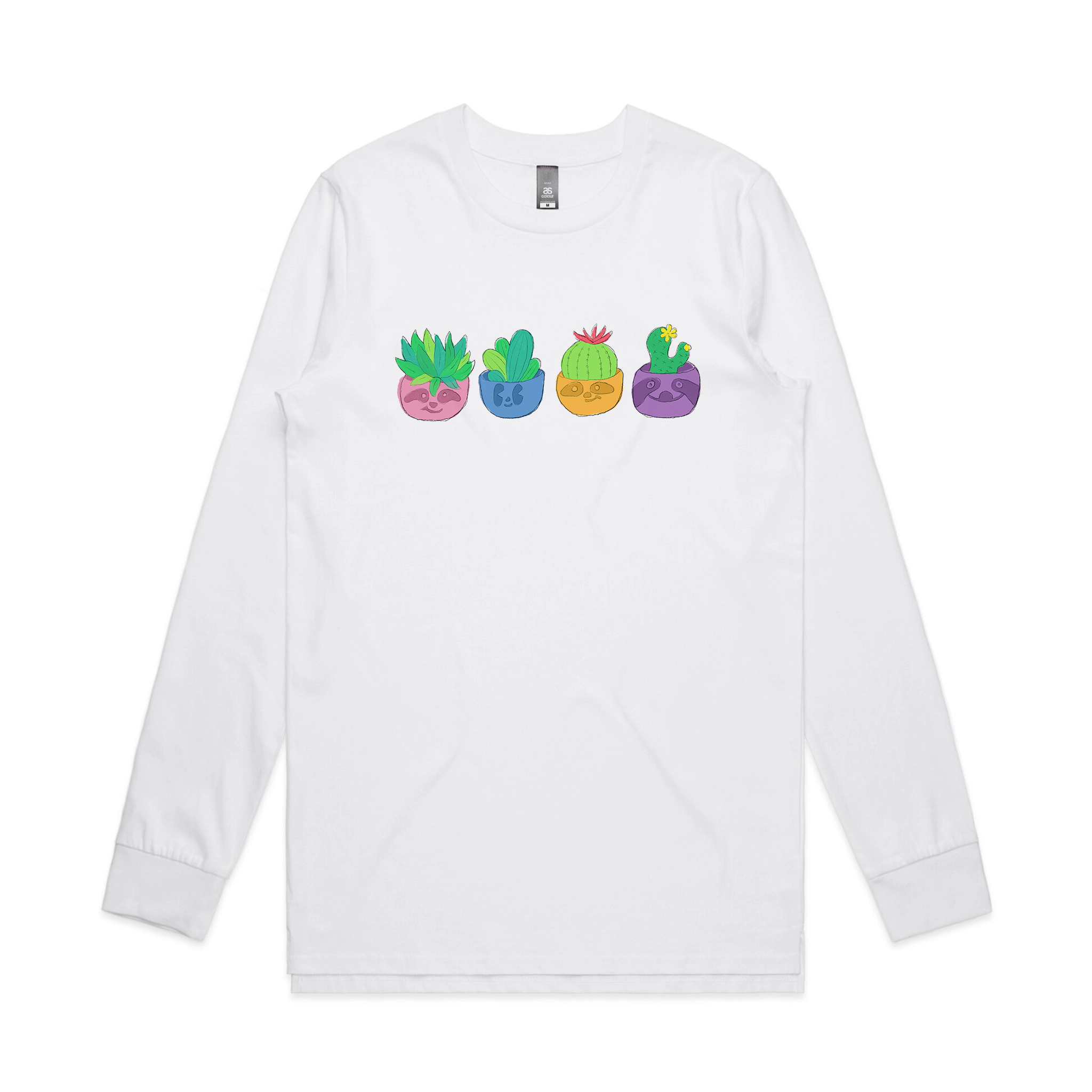 Sloth Succulents Tee