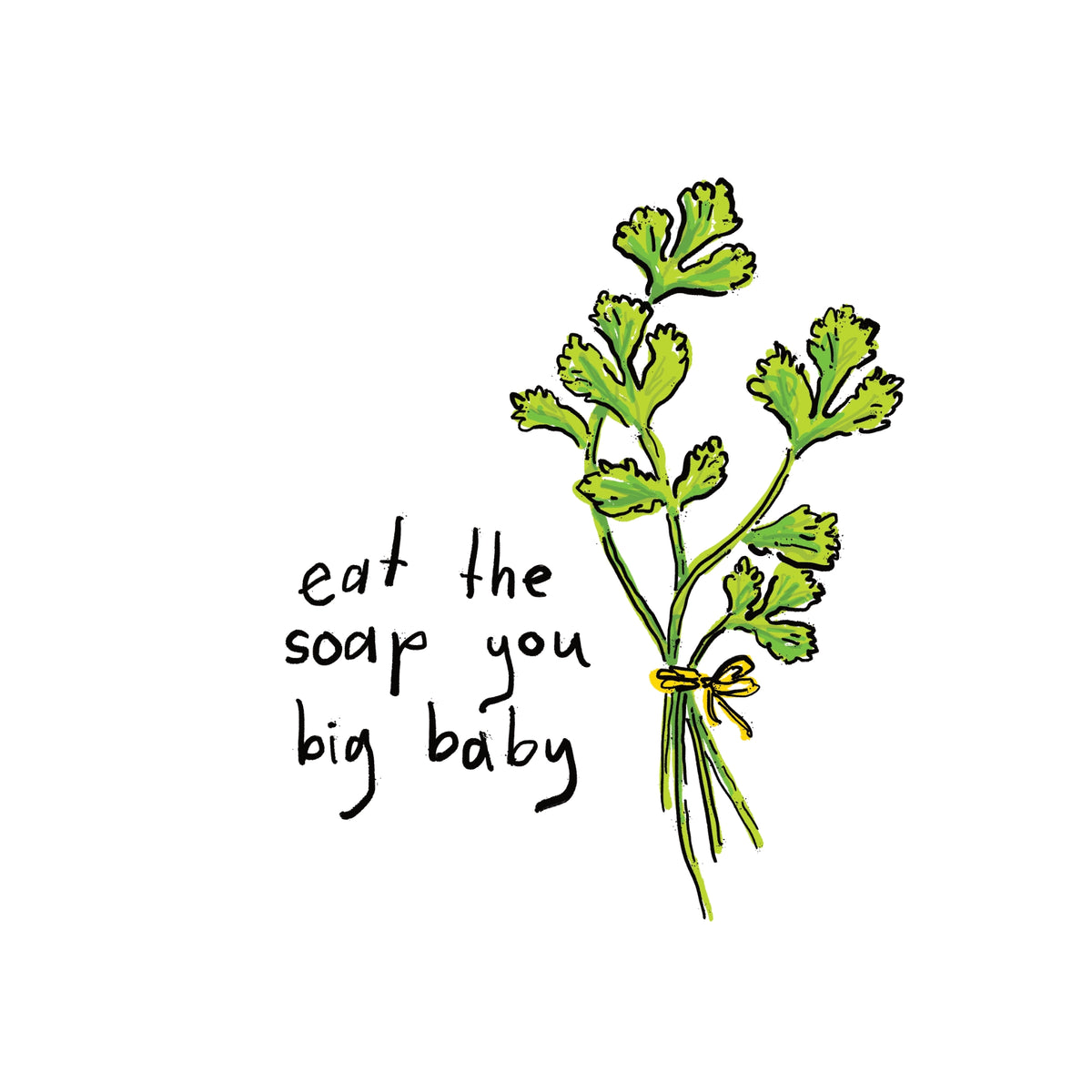 Eat The Soap t-shirt by Lonely Kids Club