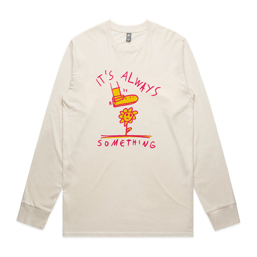 It's Always Something Tee by Lonely Kids Club. All clothing from our T-shirts to our shorts and hoodies are ethically made, and printed packed and shipped from Sydney.