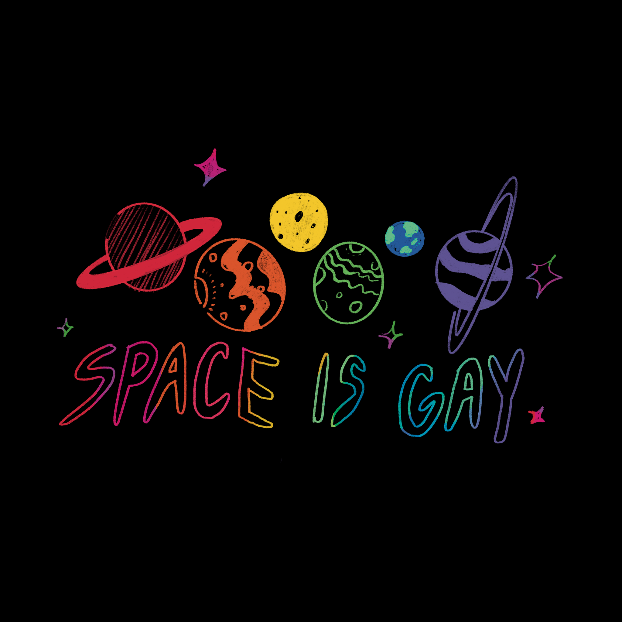 Space Is Gay Tee