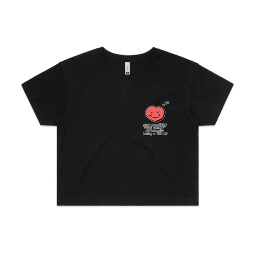 Stop Normalising The Grind Tee by Lonely Kids Club. All clothing from our T-shirts to our shorts and hoodies are ethically made, and printed packed and shipped from Sydney.