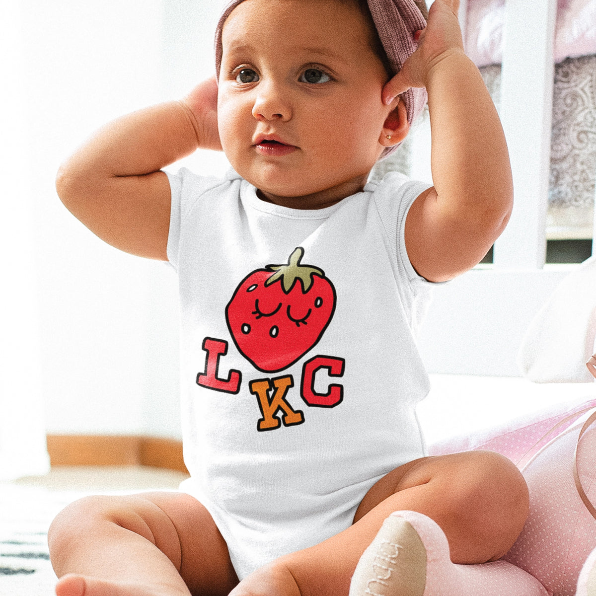 Strawberry Baby Onesie | Lonely Kids Club Australia