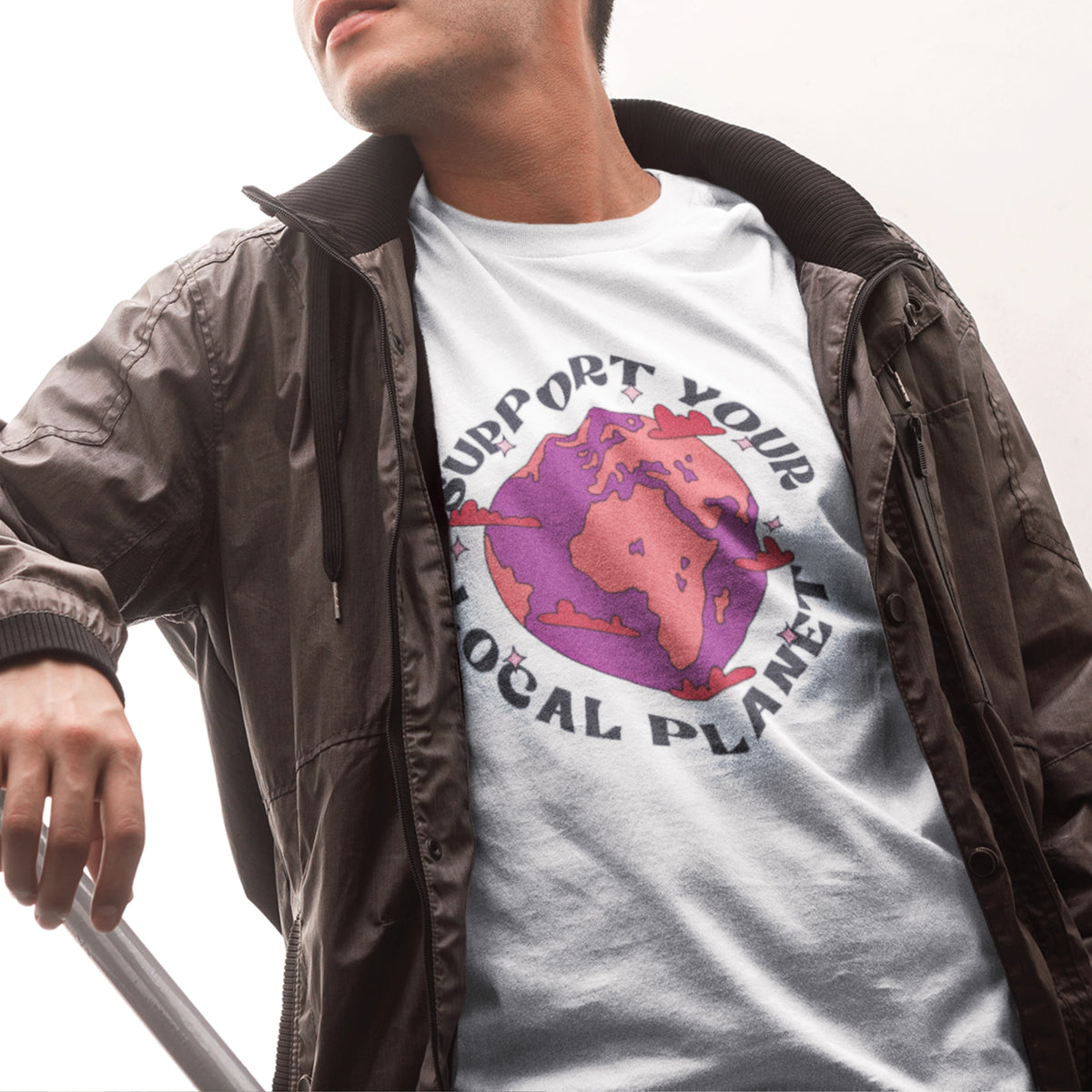 Support Your Local Planet Tee | Lonely Kids Club Australia