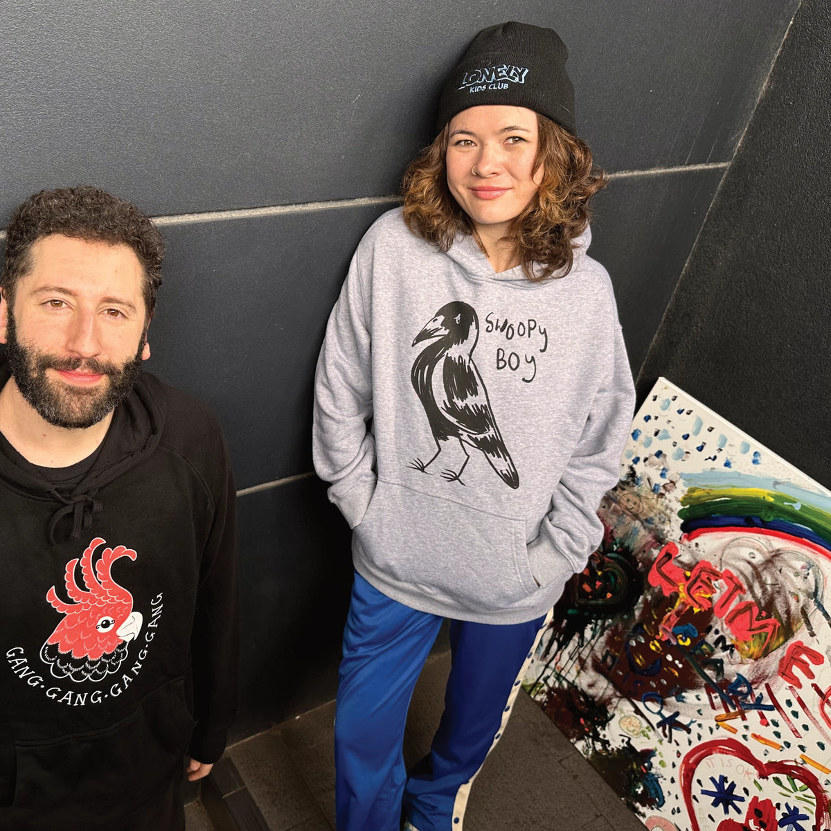 Swoopy Boy Hoodie hoodie by Lonely Kids Club