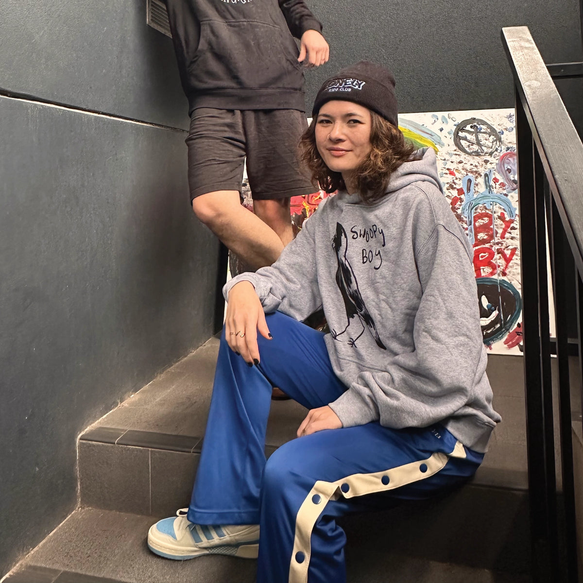 Swoopy Boy Hoodie hoodie by Lonely Kids Club